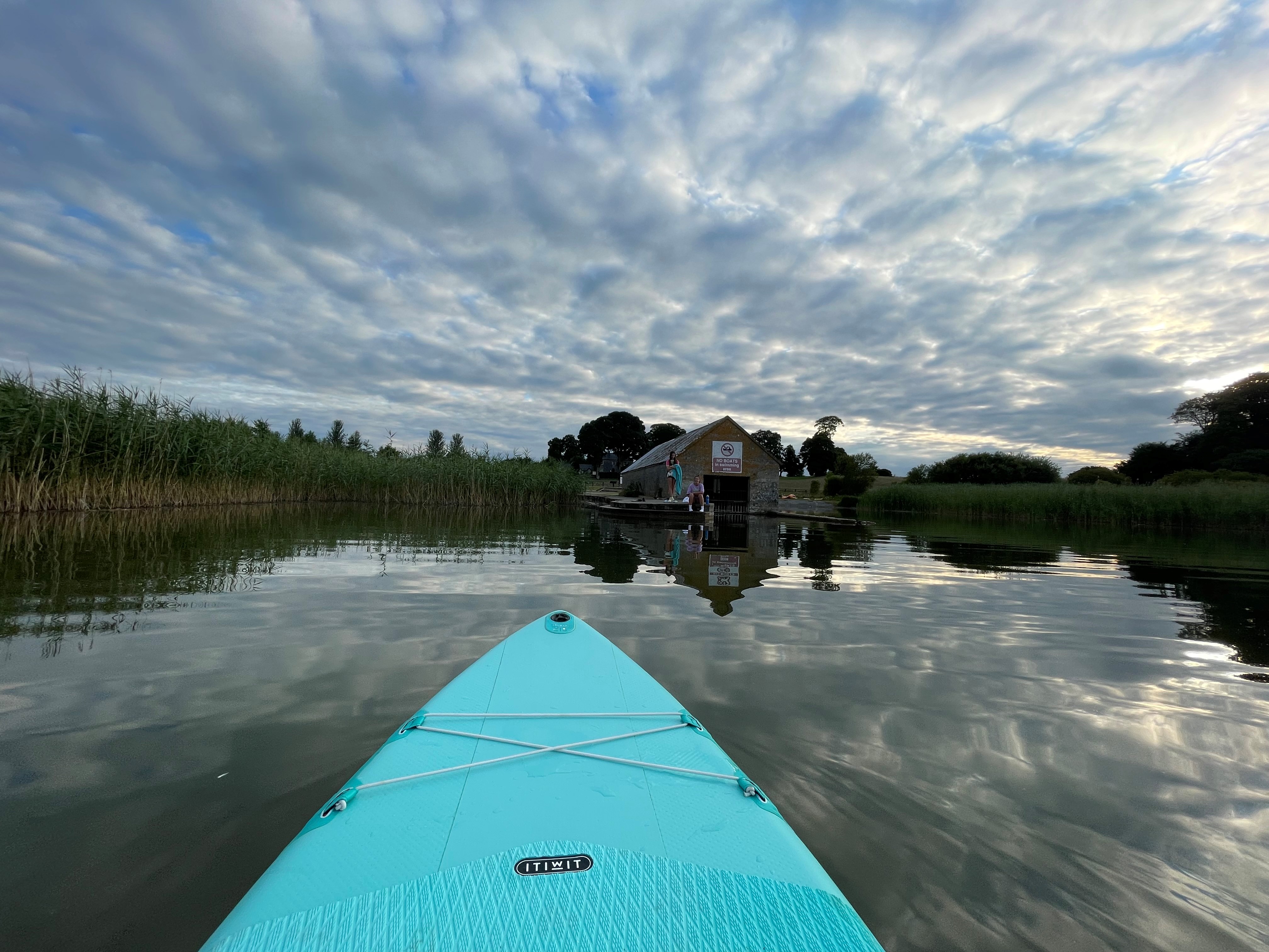 Stand Up Paddle Boarding on Lough Ennell