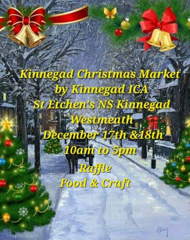 Kinnegad Christmas Market 17th & 18th Dec 2022