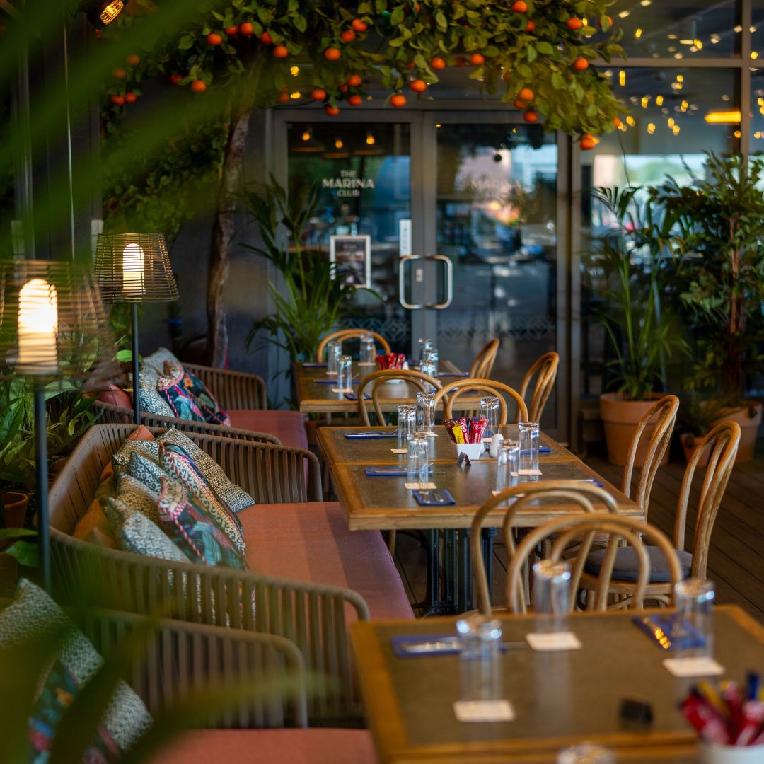 Riverside Dining at The Marina Club