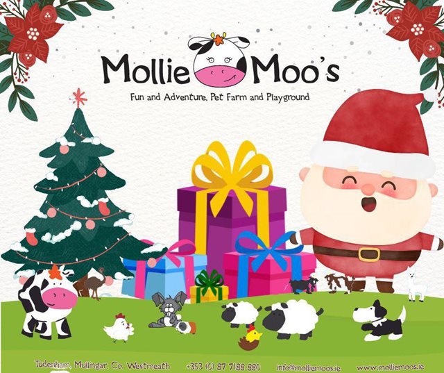 Santa at Mollie Moo's 3rd-18th Dec 2022