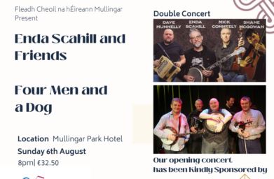 Double Concert: Four Men and a Dog 